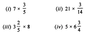 ML Aggarwal Class 7 Solutions for ICSE Maths Chapter 2 Fractions and Decimals Ex 2.3 1