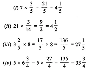 ML Aggarwal Class 7 Solutions for ICSE Maths Chapter 2 Fractions and Decimals Ex 2.3 2