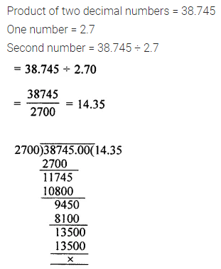 ML Aggarwal Class 7 Solutions for ICSE Maths Chapter 2 Fractions and Decimals Ex 2.6 17