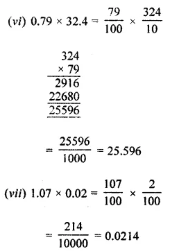 ML Aggarwal Class 7 Solutions for ICSE Maths Chapter 2 Fractions and Decimals Ex 2.6 2