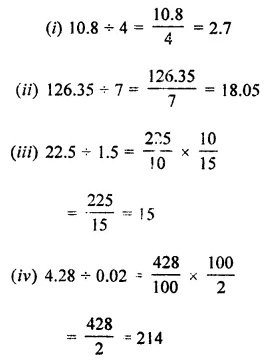 ML Aggarwal Class 7 Solutions for ICSE Maths Chapter 2 Fractions and Decimals Ex 2.6 4