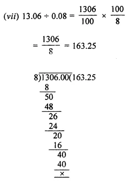 ML Aggarwal Class 7 Solutions for ICSE Maths Chapter 2 Fractions and Decimals Ex 2.6 6