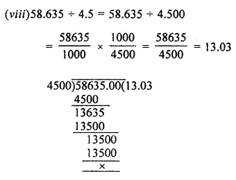 ML Aggarwal Class 7 Solutions for ICSE Maths Chapter 2 Fractions and Decimals Ex 2.6 7