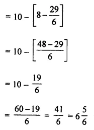ML Aggarwal Class 7 Solutions for ICSE Maths Chapter 2 Fractions and Decimals Ex 2.7 10