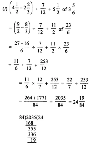 ML Aggarwal Class 7 Solutions for ICSE Maths Chapter 2 Fractions and Decimals Ex 2.7 8