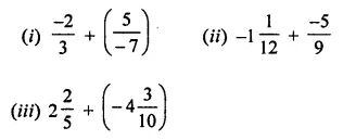 ML Aggarwal Class 7 Solutions for ICSE Maths Chapter 3 Rational Numbers Check Your Progress 14