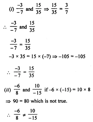 ML Aggarwal Class 7 Solutions for ICSE Maths Chapter 3 Rational Numbers Ex 3.1 12