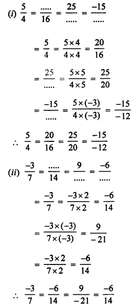 ML Aggarwal Class 7 Solutions for ICSE Maths Chapter 3 Rational Numbers Ex 3.1 19