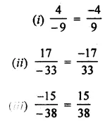 ML Aggarwal Class 7 Solutions for ICSE Maths Chapter 3 Rational Numbers Ex 3.1 8