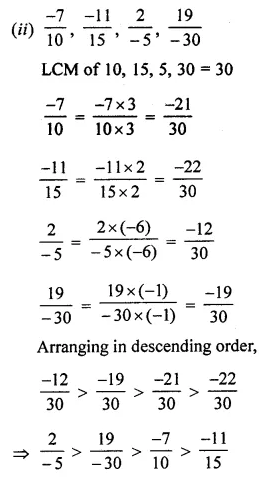 ML Aggarwal Class 7 Solutions for ICSE Maths Chapter 3 Rational Numbers Ex 3.2 17