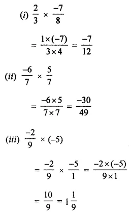 ML Aggarwal Class 7 Solutions for ICSE Maths Chapter 3 Rational Numbers Ex 3.3 17