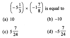 ML Aggarwal Class 7 Solutions for ICSE Maths Chapter 3 Rational Numbers Objective Type Questions 13