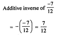ML Aggarwal Class 7 Solutions for ICSE Maths Chapter 3 Rational Numbers Objective Type Questions 5