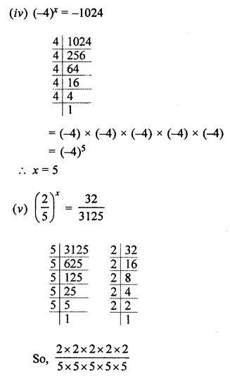 ML Aggarwal Class 7 Solutions for ICSE Maths Chapter 4 Exponents and Powers Ex 4.1 11