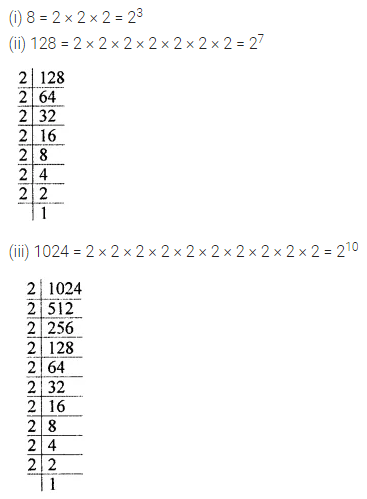 ML Aggarwal Class 7 Solutions for ICSE Maths Chapter 4 Exponents and Powers Ex 4.1 7