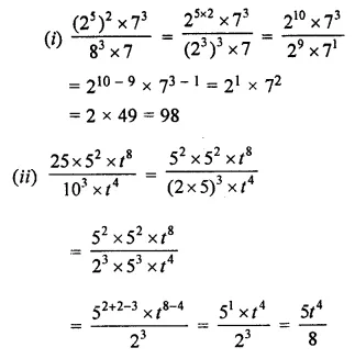 ML Aggarwal Class 7 Solutions for ICSE Maths Chapter 4 Exponents and Powers Ex 4.2 15