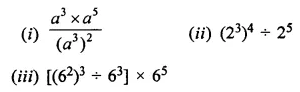 ML Aggarwal Class 7 Solutions for ICSE Maths Chapter 4 Exponents and Powers Ex 4.2 5