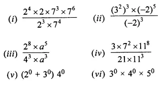 ML Aggarwal Class 7 Solutions for ICSE Maths Chapter 4 Exponents and Powers Ex 4.2 9