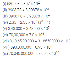 ML Aggarwal Class 7 Solutions for ICSE Maths Chapter 4 Exponents and Powers Ex 4.3 1