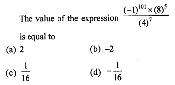 ML Aggarwal Class 7 Solutions for ICSE Maths Chapter 4 Exponents and Powers Objective Type Questions 16