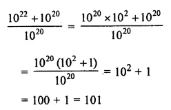 ML Aggarwal Class 7 Solutions for ICSE Maths Chapter 4 Exponents and Powers Objective Type Questions 19