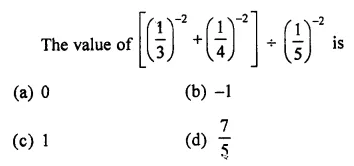 ML Aggarwal Class 7 Solutions for ICSE Maths Chapter 4 Exponents and Powers Objective Type Questions 22