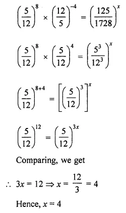 ML Aggarwal Class 7 Solutions for ICSE Maths Chapter 4 Exponents and Powers Objective Type Questions 30