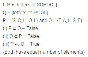 ML Aggarwal Class 7 Solutions for ICSE Maths Chapter 5 Sets Check Your Progress 6