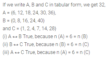 ML Aggarwal Class 7 Solutions for ICSE Maths Chapter 5 Sets Check Your Progress 7