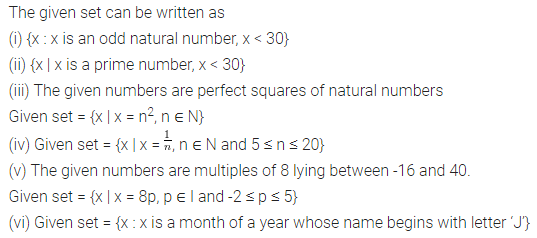 ML Aggarwal Class 7 Solutions for ICSE Maths Chapter 5 Sets Ex 5.1 8