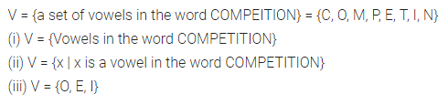 ML Aggarwal Class 7 Solutions for ICSE Maths Chapter 5 Sets Ex 5.1 9