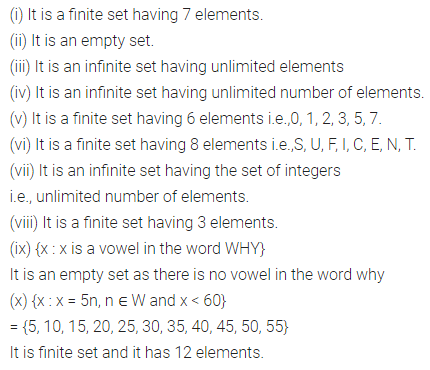 ML Aggarwal Class 7 Solutions for ICSE Maths Chapter 5 Sets Ex 5.2 1