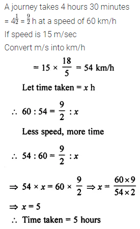 ML Aggarwal Class 7 Solutions for ICSE Maths Chapter 6 Ratio and Proportion Check Your Progress 10