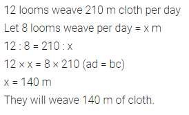 ML Aggarwal Class 7 Solutions for ICSE Maths Chapter 6 Ratio and Proportion Check Your Progress 9