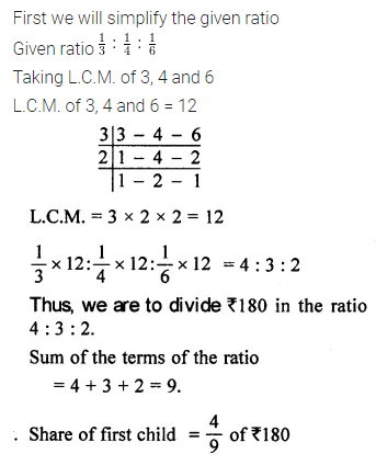 ML Aggarwal Class 7 Solutions for ICSE Maths Chapter 6 Ratio and Proportion Ex 6.1 14