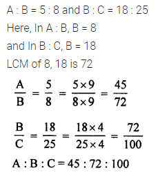 ML Aggarwal Class 7 Solutions for ICSE Maths Chapter 6 Ratio and Proportion Ex 6.1 6