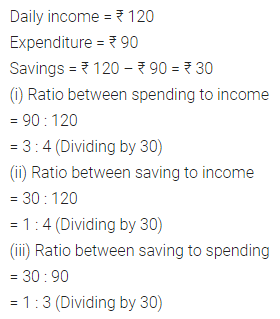 ML Aggarwal Class 7 Solutions for ICSE Maths Chapter 6 Ratio and Proportion Ex 6.1 8