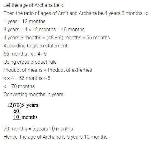 ML Aggarwal Class 7 Solutions for ICSE Maths Chapter 6 Ratio and Proportion Ex 6.2 13