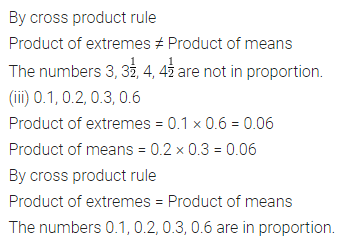 ML Aggarwal Class 7 Solutions for ICSE Maths Chapter 6 Ratio and Proportion Ex 6.2 3