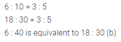 ML Aggarwal Class 7 Solutions for ICSE Maths Chapter 6 Ratio and Proportion Objective Type Questions 3