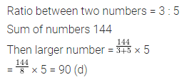 ML Aggarwal Class 7 Solutions for ICSE Maths Chapter 6 Ratio and Proportion Objective Type Questions 89