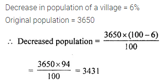 ML Aggarwal Class 7 Solutions for ICSE Maths Chapter 7 Percentage and Its Applications Check Your Progress 9