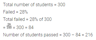 ML Aggarwal Class 7 Solutions for ICSE Maths Chapter 7 Percentage and Its Applications Ex 7.2 11