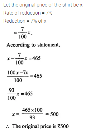 ML Aggarwal Class 7 Solutions for ICSE Maths Chapter 7 Percentage and Its Applications Ex 7.2 25
