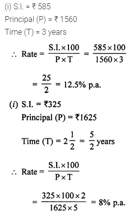 ML Aggarwal Class 7 Solutions for ICSE Maths Chapter 7 Percentage and Its Applications Ex 7.4 4