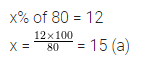 ML Aggarwal Class 7 Solutions for ICSE Maths Chapter 7 Percentage and Its Applications Objective Type Questions 10