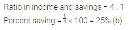 ML Aggarwal Class 7 Solutions for ICSE Maths Chapter 7 Percentage and Its Applications Objective Type Questions 7