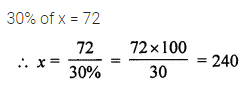ML Aggarwal Class 7 Solutions for ICSE Maths Chapter 7 Percentage and Its Applications Objective Type Questions 9