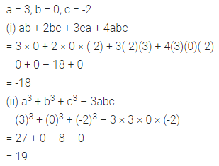 ML Aggarwal Class 7 Solutions for ICSE Maths Chapter 8 Algebraic Expressions Check Your Progress 14
