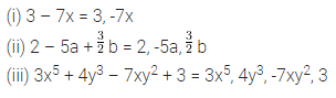 ML Aggarwal Class 7 Solutions for ICSE Maths Chapter 8 Algebraic Expressions Ex 8.1 4